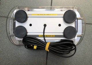 Abnormal orange LED warning light