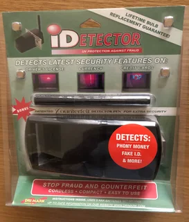 Fake Money, fake ID, fake Credit Card, etc  Detector machine