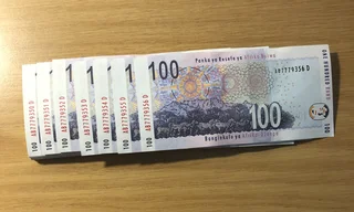 Buffalo R100 notes brand new In original number sequence from reserve bank