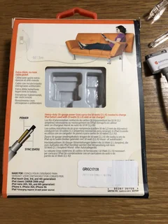 Original 3 m cable for: iPhone 4, iPod  touch, iPod classic, iPod nano, iPad