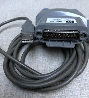HP APFM-0001 parallel to USB cable adapter HP Q1342-60001