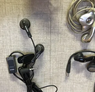 Cellphone earphones various makes