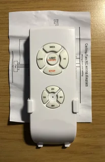 Brand new ceiling fan remote control