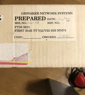 First 324E Network System