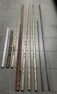 Sliding gate racks Steel and Nylon