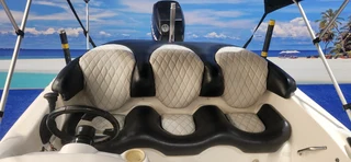 SENSATION 1450 SPORT ON TRAILER 90 HP MERCURY FINANCE ARRANGED