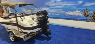 SENSATION 1450 SPORT ON TRAILER 90 HP MERCURY FINANCE ARRANGED