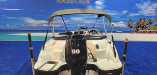 SENSATION 1450 SPORT ON TRAILER 90 HP MERCURY FINANCE ARRANGED