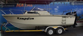 Ace Craft 660 Walk Around On Trailer 2 X115 Hp Suzuki 4 Strokes