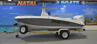 EXPLORER  EVO 19 ON TRAILER 2 X 70 HP SUZUKI 4 STROKES 2024 MODEL FINANCE ARRANGED