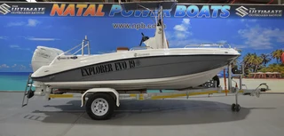 Explorer  Evo 19 On Trailer 2 X 70 Hp Suzuki 4 Strokes 2024 Model Finance Arranged