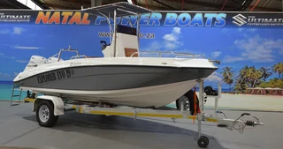 EXPLORER  EVO 19 ON TRAILER 2 X 70 HP SUZUKI 4 STROKES 2024 MODEL FINANCE ARRANGED