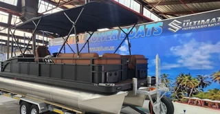 Watermark 7500 Al Tritoon On Trailer Various Motor Options Available