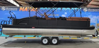 WATERMARK 7500 AL TRITOON ON TRAILER VARIOUS MOTOR OPTIONS AVAILABLE