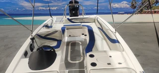 EXPRESSION FUNSTER 17 FT ON TRAILER 100 HP MERCURY 4 STROKE BRAND NEW