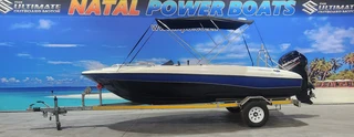 EXPRESSION FUNSTER 17 FT ON TRAILER 100 HP MERCURY 4 STROKE BRAND NEW