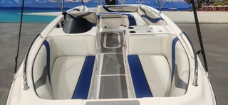 EXPRESSION FUNSTER 17 FT ON TRAILER 100 HP MERCURY 4 STROKE BRAND NEW