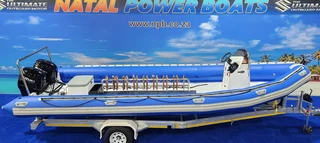 SUPERDUCK 8 METER ON TRAILER 2 X 100 HP SUZUKI 4 STROKES 2024 MODEL FINANCE ARRANGED