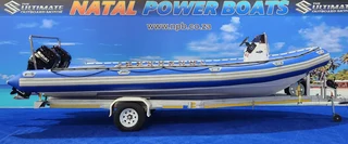 Superduck 8 Meter On Trailer 2 X 100 Hp Suzuki 4 Strokes 2024 Model Finance Arranged