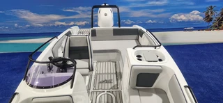 XF 170 ON TRAILER 140 HP SUZUKI 4 STROKE DRIVE BY WIRE