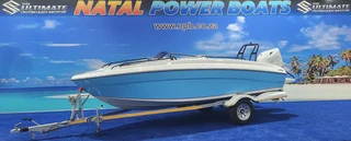 XF 170 ON TRAILER 140 HP SUZUKI 4 STROKE DRIVE BY WIRE