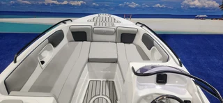 XF 170 ON TRAILER 140 HP SUZUKI 4 STROKE DRIVE BY WIRE