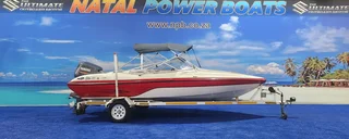 Raven Elite 17 Ft On Trailer 130 Hp Yamaha 2 Stroke