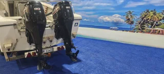 KANYA CRAFT 22 FT ON TRAILER 2 X 90 HP SUZUKI 4 STROKES 2020 MODELS 200 HOURS