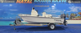 GETAWAY 475 SPEARO 2025 MODEL  ON TRAILER 60 HP YAMAHA 2014, 234 HOURS FINANCE ARRANGED