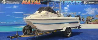 COBRA CAT 525 ON TRAILER 2 X 90 HP SUZUKI 4 STROKES 2014 MODELS 900 HOUR FINANCE ARRANGED