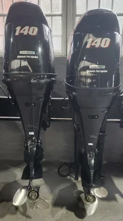 2 X 140 Hp Suzuki 4 Strokes 2012 Models 150 /155 Hours