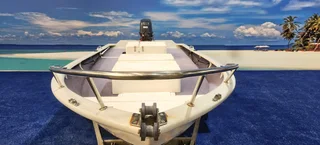 VENTURE SKI 14,6 ON TRAILER 50 HP YAMAHA TRIM AND TILT