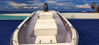 VENTURE SKI 14,6 ON TRAILER 50 HP YAMAHA TRIM AND TILT