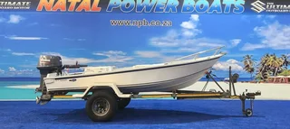 VENTURE SKI 14,6 ON TRAILER 50 HP YAMAHA TRIM AND TILT