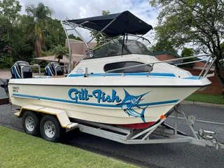 Swift 575 On Trailer 2 X 150 Hp Mercury Optimax 83 Hours