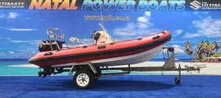 Falcon 5.1 Duck On Trailer 2 X 40 Hp Suzuki Dt Non Trims