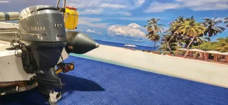 Falcon 580 Centre console on trailer 115 HP Yamaha 4 Stroke 2012 Model 203 Hours.