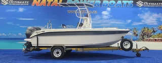 EXPLORER 540 CC ON TRAILER 2 X 60 HP YAMAHA 4 STROKES