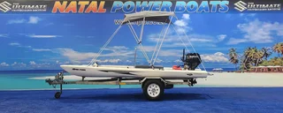 Stealth Power Fisha 490 On Trailer 20 Hp Suzuki 4 Stroke