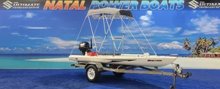 STEALTH POWER FISHA 490 ON TRAILER 20 HP SUZUKI 4 STROKE
