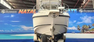 BOSTON WHALER 255 CONQUEST ON TRAILER 2 X 200 HP SUZUKI 4 STROKES