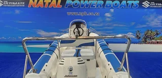 UNIQUE 540 ON TRAILER 115 HP JOHNSON