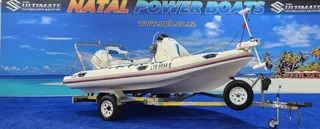 Unique 540 On Trailer 115 Hp Johnson