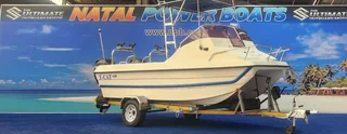 T CAT 17 FT ON TRAILER 2 X 60 HP MERCURY 4 STROKES FINANCE ARRANGED