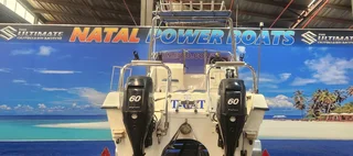 T CAT 17 FT ON TRAILER 2 X 60 HP MERCURY 4 STROKES FINANCE ARRANGED