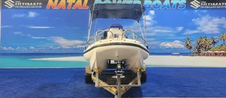 UNIQUE 575 RTB ON TRAILER 2 X 60 HP MERCURY TRIM AND TILTS FINANCE ARRANGED