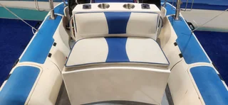 UNIQUE 575 RTB ON TRAILER 2 X 60 HP MERCURY TRIM AND TILTS FINANCE ARRANGED