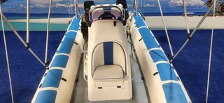 UNIQUE 575 RTB ON TRAILER 2 X 60 HP MERCURY TRIM AND TILTS FINANCE ARRANGED