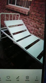 Hospital type bed for sal mattress included e R1200