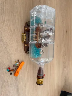 Lego Bottle ship